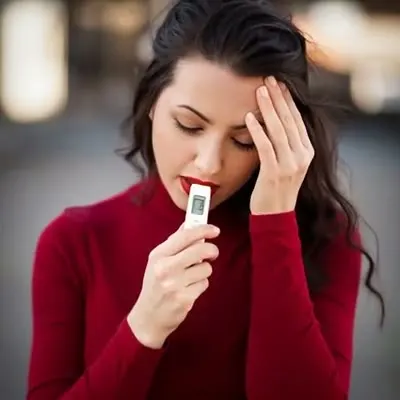 Sick with fever